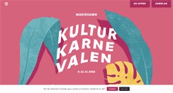 Desktop Screenshot of kulturkarnevalen.fi