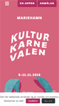 Mobile Screenshot of kulturkarnevalen.fi